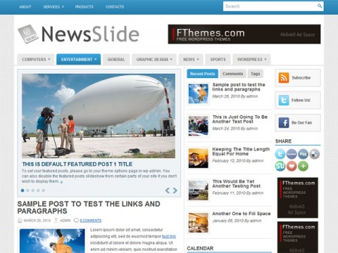 NewsSlide Theme